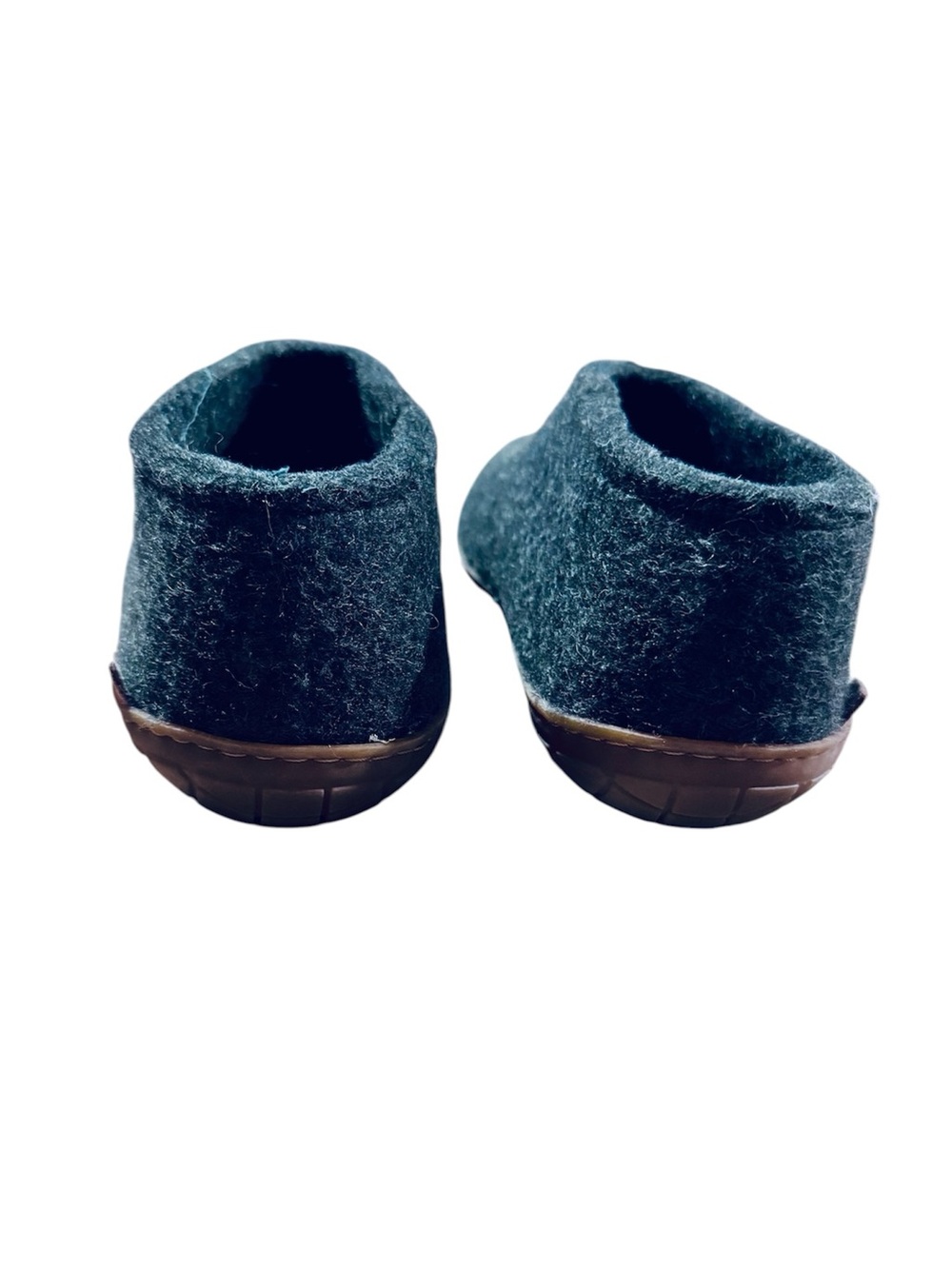 Glerups Forest Green Wool Slip-On Shoes - Picture 7 of 9